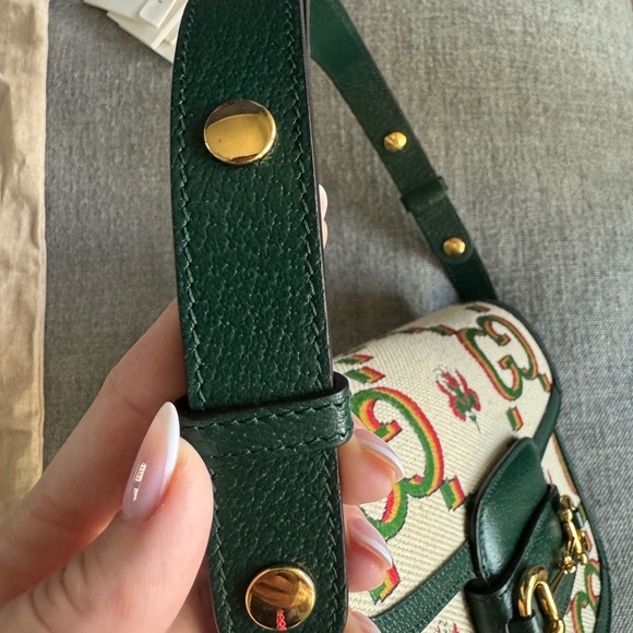 Gucci 100 collection Horsebit 1955 Shoulder bag - Picture 6 of 13